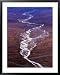 Aerial of Glacial Runoff Near Nenana River, Denali National Park & Preserve, U.S.A. Framed Art Poster Print by James Marshall, 31x39