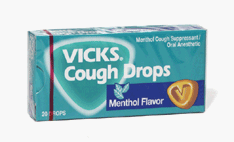 Kitchen: Vicks Cough Drops Menthol 20 X 20