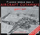 Classic World War II aircraft cutaways