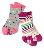 BabyLegs Polka stripe ソックス 12～24か月 綿81%･ナイロン17%･スパンデックス2% BS11-354