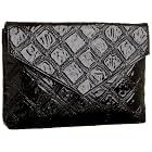 Prezzo Crocodile-Embossed Envelope Clutch