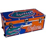 Mercury Luggage Florida Gators Wheeled Footlocker Trunk