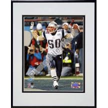 Mike Vrabel "Super Bowl XXXIX Celebrates His 3rd Quarter Touchdown Reception" Double Matted 8" X 10