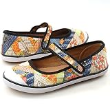 Wild Diva Momo04 Flats 8.5 Navy (Blue)