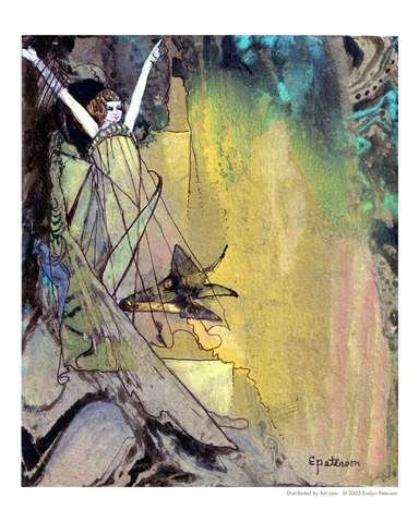The Fourth Window (miniature) Religion & Philosophy Giclee Poster Print by Evelyn Peterson, 8x10