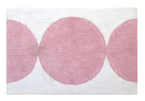DwellStudio Baby Dots Bath Mat Petal