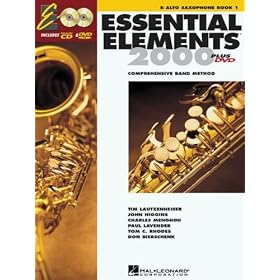 Essential Elements 2000 Eb Alto Sax Book 1 Plus DVD