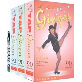 package: Tap with Ginger Video Series (beginner+intermediate+advanced Levels) + Zoot CD Swing practice music [VHS]