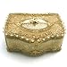 Charlotte Embellished Velvet Jewelry Box - Large (4H x 6.5L) Image