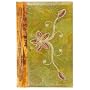 All Natural 60 Photo Handmade Photo Album - Flower Design