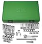 SK 91860 1/4-inch Drive 60-Piece 6 Point Socket Super Set