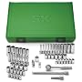 SK 91860 1/4-inch Drive 60-Piece 6 Point Socket Super Set