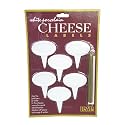 White Porcelain Cheese Labels (6.7 ounce) by igourmet.com