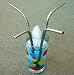 STAINLESS STEEL STRAWS. Bent Curved 9"Lx1/4"R normal. SET OF 4. Beverage, cocktail, drinking, sipping in metal. SMOOTH no GROOVE...germ fighting style. WORLD'S BEST QUALITY! Handmade U.S.A.**