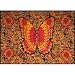 Mosaic Butterfly Tapestry (58x86 Bed Sheet Throw Bed Cover Table Cloth Sofa Couch Cover)