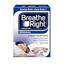 Breathe Right Nasal Strips, Small/Medium, Tan, 30-Count Boxes (Pack of 2)