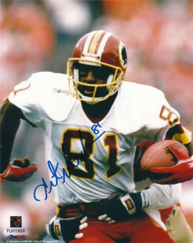 Art Monk Autographed/Hand Signed Washington Redskins 8x10 Photo (Pose 2)