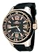 Adee Kaye #AK2230-MRG Men's Oversized Rubber Strap 100M Sports Watch