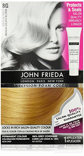John Frieda Precision Foam Colour, Medium Golden Blonde 8G