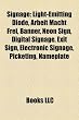 Signage: Light-Emitting Diode, Arbeit Macht Frei, Banner, Neon Sign, Digital Signage, Exit Sign, Electronic Signage, Picketing,