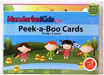 MandarinaKids Vol 3 + 10 Pab Cards On Parts Of The Body