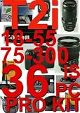 Canon T2I / 550D 36 Piece Pro Deluxe Kit With Canon 18-55mm & 75-300mm,5 Years Extended warranty , 16GB card +++