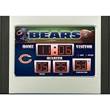 Team Sports Chicago Bears Scoreboard Desk Clock