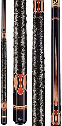 2015 Viking Cue A661 Ostrich Pool Stick Quick Release Joint Billiards (18 - 21 Ounces in Weight)