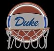 Duke Blue Devils Pebble Leather Neon Basketball