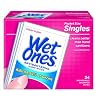 Wet Ones Antibacterial Hand Wipes Singles, 24-Count (Pack of 5)