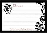 Black & White Damask 4