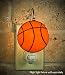 Switchables Stained Glass Basketball Nightlight Cover