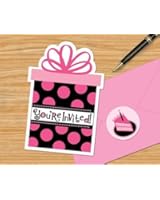 Oh So Fabulous Another Year Fab Invitation Value Pack (20) Invites Zebra Party