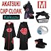 365buying Naruto cosplay costume Set for Kakuzu - Akatsuki Cloak(M) + Kakuzu Hoku North ring + Kakuz
