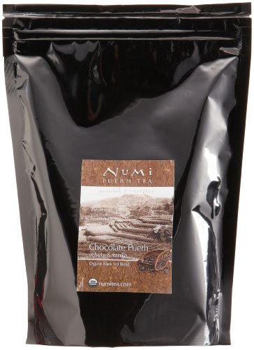 Numi Organic Tea Chocolate Puerh, Loose Leaf Tea, 16 Ounce Bag