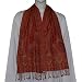 Mens Winter Fashion Neck Scarf Pure Wool 12 x 60 inches
