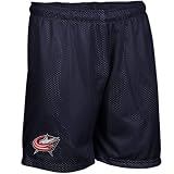 NHL Washington Capitals Team Applique Mesh Shorts - Navy Blue (Small)