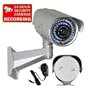 VideoSecu 600TVL CCTV Home Security Camera Day Night Vision Outdoor 1/3" SONY Super HAD CCD Weatherproof 48 Infrared LEDs 6-15mm Vari-focal Lens with Camera Power Supply and Security Warning Sticker C35