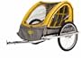 InStep Rocket Bicycle Trailer (Yellow/Gray)