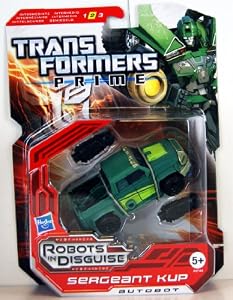 Transformers Prime - Figura de acción Transformers Deluxe - Sergeant Kup