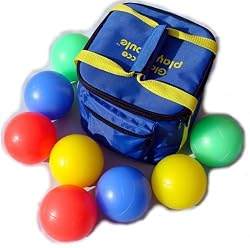 Playaboule NEW DESIGN Deluxe Glo 107mm Lighted Bocce Ball Set