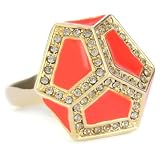 Rachel Leigh Kruger Coral Rock Adjustable Ring