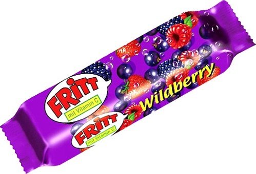 Fritt Wildberry Chewy Candy Sticks ( 5 stick pack) by Fritt