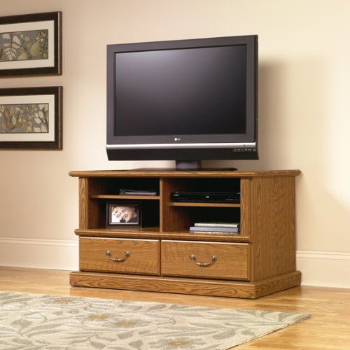 Sauder Entertainment Credenza (Carolina Oak) (24.882