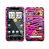 Pink Black Zebra Orange Yellow Purple Pink Colorful Peace Star Rubberized S ....