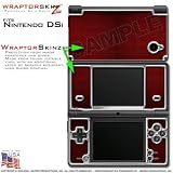 Nintendo DSi Skin Carbon Fiber Red and Chrome WraptorSkinz Skins (DSi NOT INCLUDED)