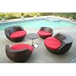 Strathwood Cantina 5-Piece Outdoor Seating Collection