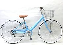 2010 C.DREAM　フェリシア　22インチ（V22H)　ブルー　LEDオートライト＆6段変速標準装備のデラックスジュニアサイクル