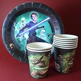 Partyzubehör Star Wars Clone Wars Kombi-Set S (8 Personen)