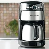 KitchenAid KCM223 12-Cup Thermal Coffeemaker Appliances Cookware - Silver